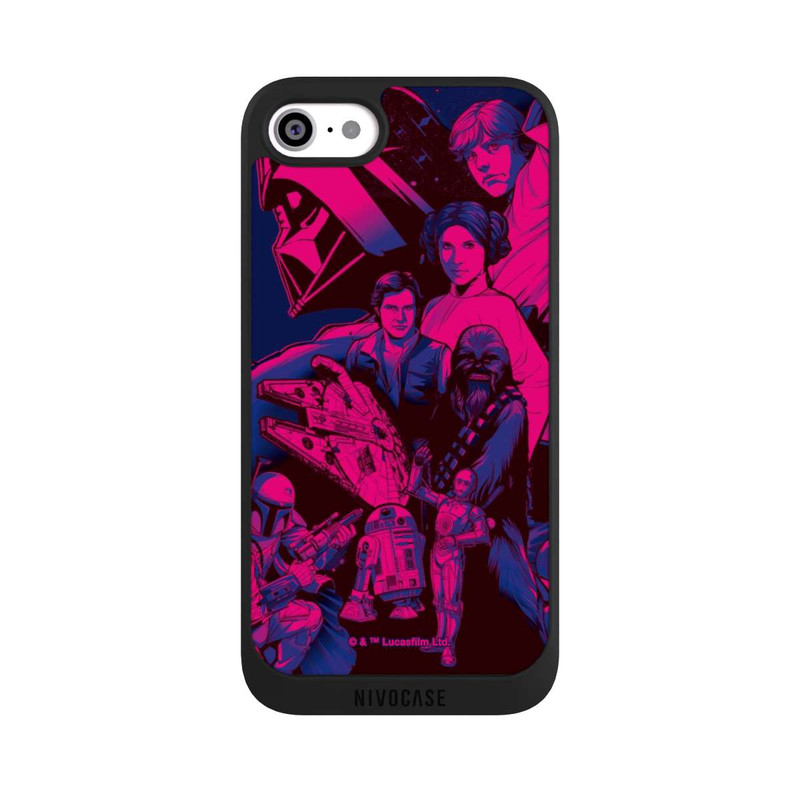 iPhone SE 2022 NIVOpure Star Wars Characters - Ultraviolet