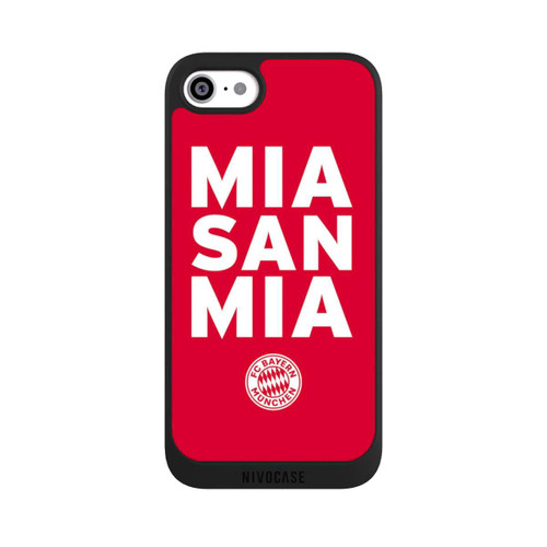 Apple iPhone SE (2022) NIVOpure Mia San Mia FCB Rot