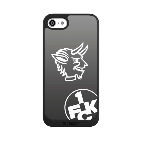 Apple iPhone SE (2022) NIVOpure Teufelskopf FCK auf Schwarz