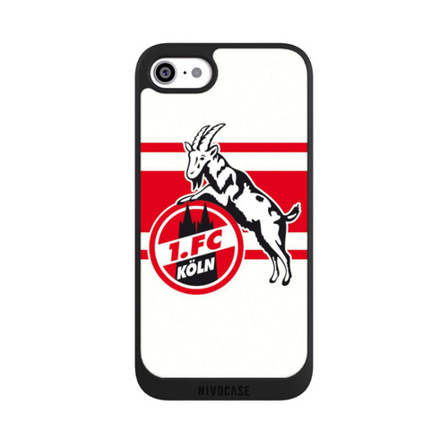 Apple iPhone SE (2022) NIVOpure White Red Stripes 1.FC