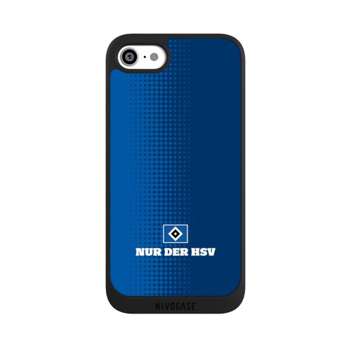 Apple iPhone SE (2022) NIVOpure Nur der HSV - Rautenraster Blau