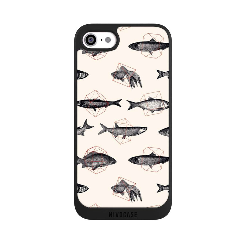 iPhone SE 2022 NIVOpure Fishes in Geometrics
