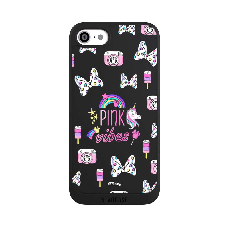 iPhone SE 2022 NIVOpure Pink Vibes Transparent