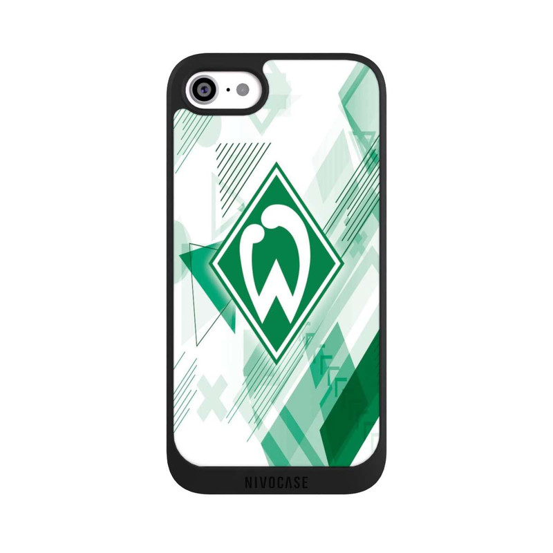 iPhone SE 2022 NIVOpure Weiße Grafikelemente - Werder Bremen