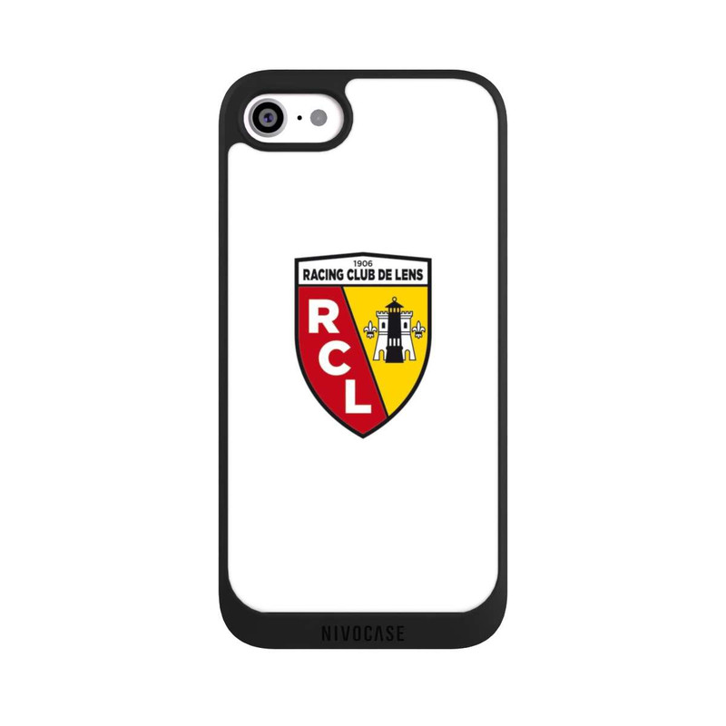 iPhone SE 2022 NIVOpure Logo RC Lens / Blanc