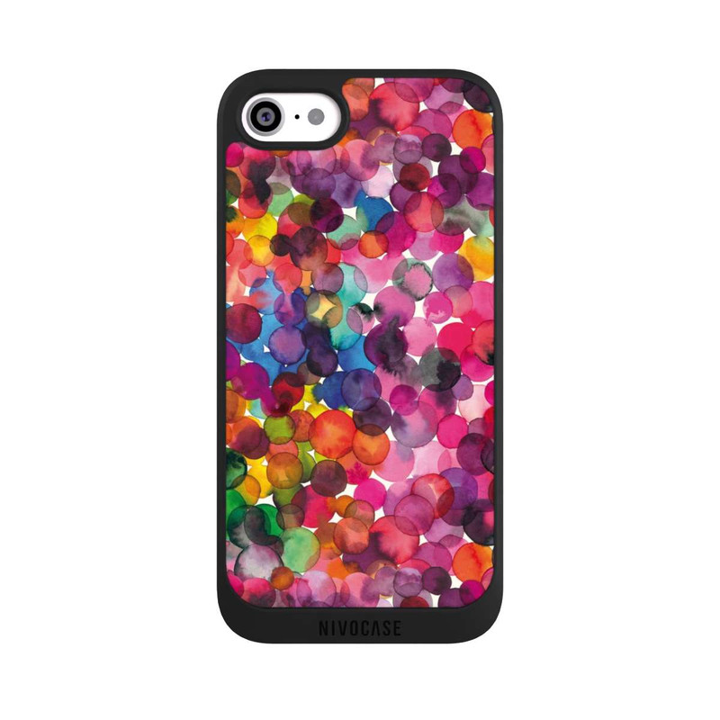 iPhone SE 2022 NIVOpure Points aquarelle superposés