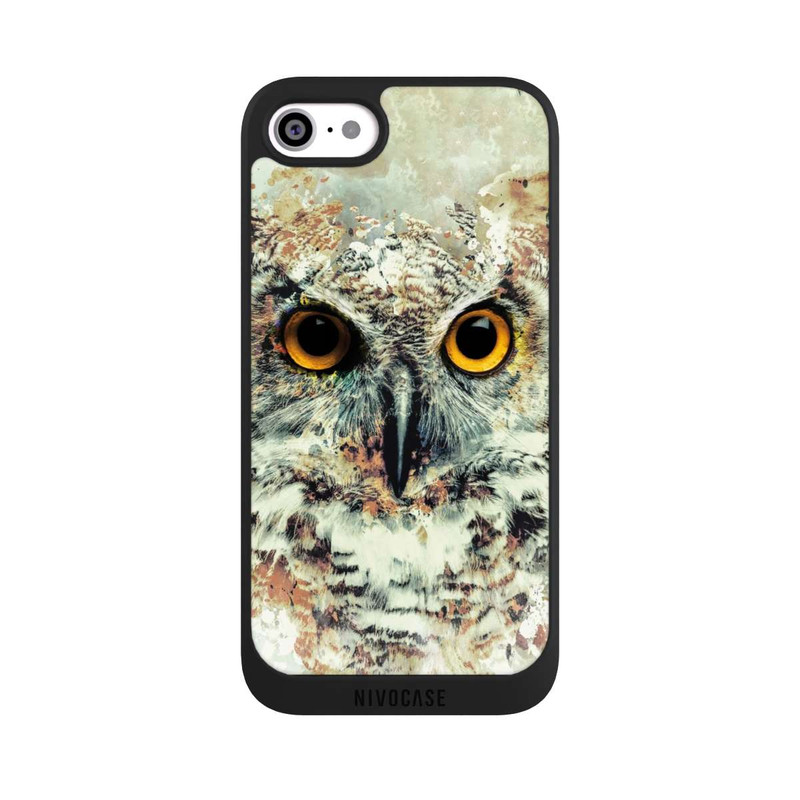iPhone SE 2022 NIVOpure Aquarell-Kauz