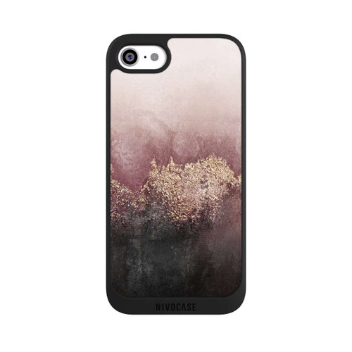 Apple iPhone SE (2022) NIVOpure Rosa Himmelsstaub Golddruck