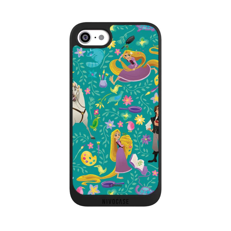 iPhone SE 2022 NIVOpure Rapunzel Blue Pattern