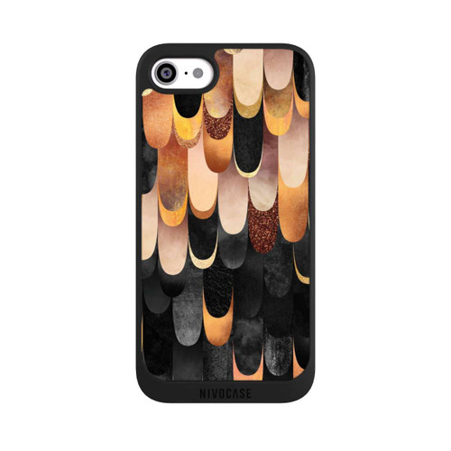 Apple iPhone SE (2022) NIVOpure Gefiedertes Kupfer und Schwarz