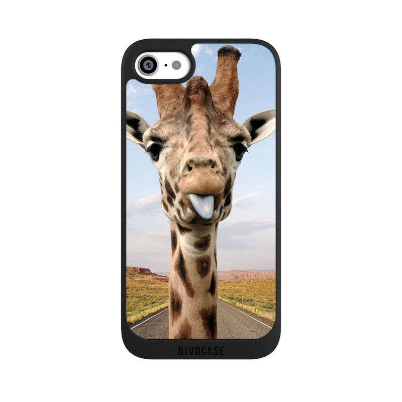 iPhone SE 2022 NIVOpure Giraffe auf der Straße