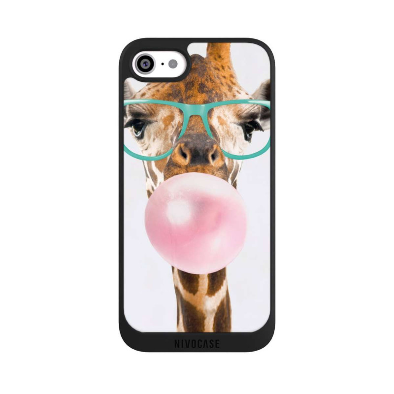 iPhone SE 2022 NIVOpure Giraffe mit Kaugummi