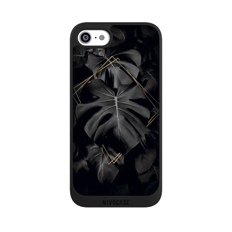 iPhone SE 2022 NIVOpure Schwarze Blätter