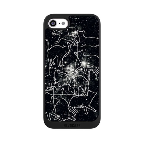 Apple iPhone SE (2022) NIVOpure Starry Night Cats