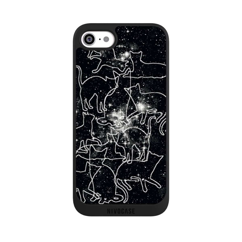 iPhone SE 2022 NIVOpure Starry Night Cats