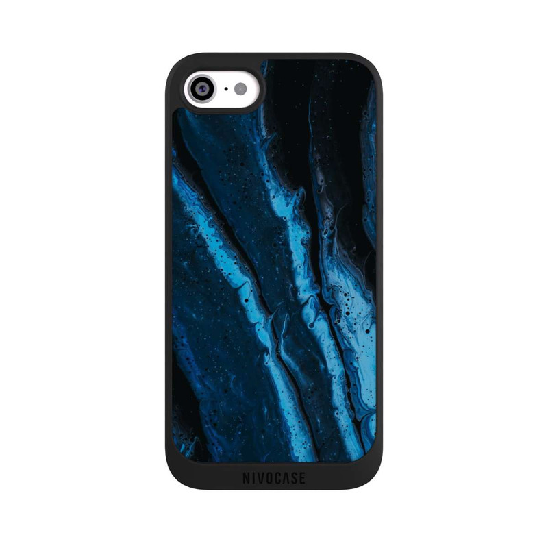 iPhone SE 2022 NIVOpure Blue oil texture