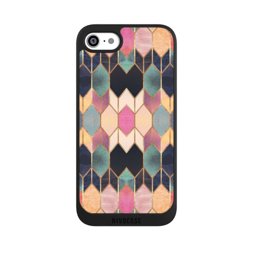 Apple iPhone SE (2022) NIVOpure Bunte Glasscheibe