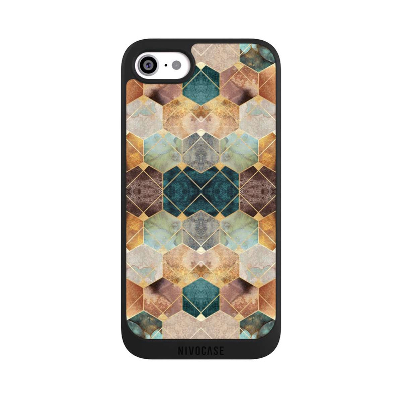 iPhone SE 2022 NIVOpure Hexagones et diamants naturels