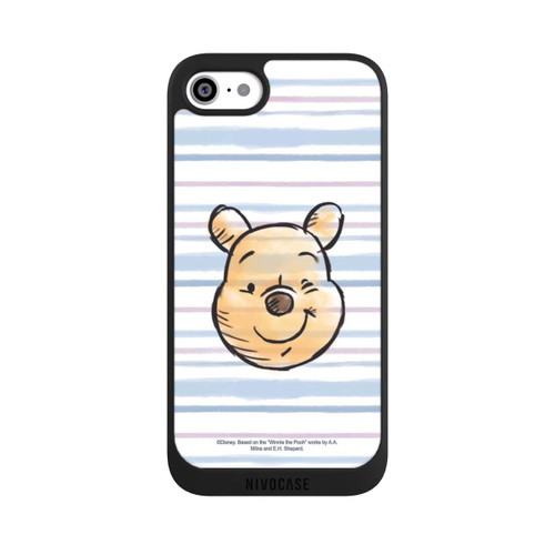 Apple iPhone SE (2022) NIVOpure Winnie Puuh auf Streifen