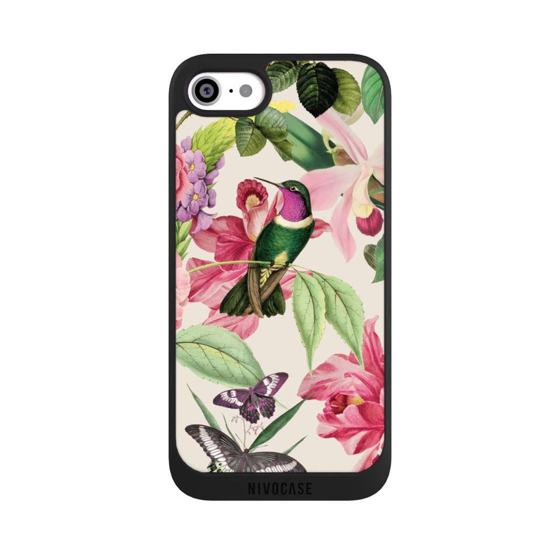 iPhone SE 2022 NIVOpure Colibris et roses