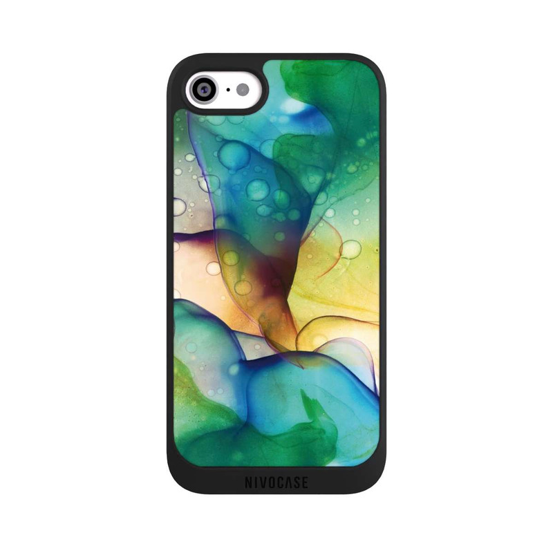 iPhone SE 2022 NIVOpure Liquid Art Green Meadow