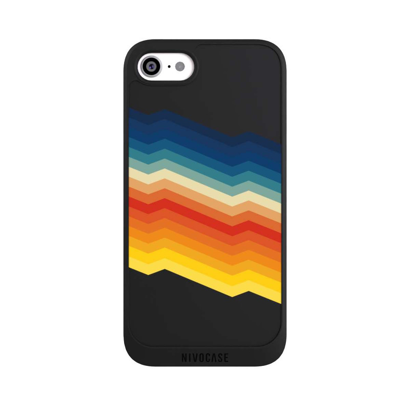 iPhone SE 2022 NIVOpure Abstract Rainbow Transparent
