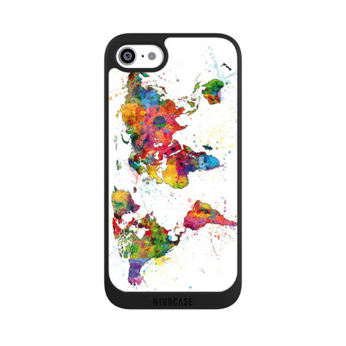 Apple iPhone SE (2022) NIVOpure World Map Splash