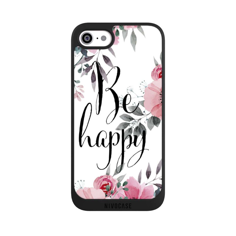 iPhone SE 2022 NIVOpure Be Happy Blumen