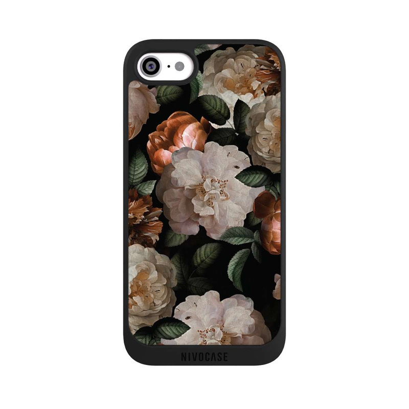iPhone SE 2022 NIVOpure Roses de cuivre Fond d'écran