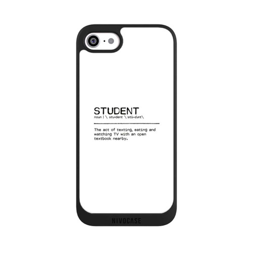 Apple iPhone SE (2022) NIVOpure Zitat Student (Englisch)