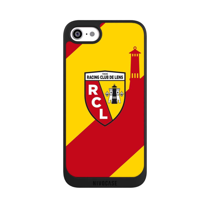 iPhone SE 2022 NIVOpure RC Lens Rouge Jaune