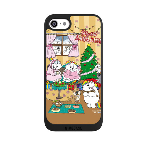 Apple iPhone SE (2022) NIVOpure Glitzertolle Weihnachten