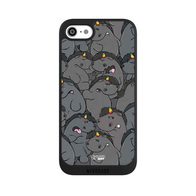 iPhone SE 2022 NIVOpure Grummeleinhorn Allover