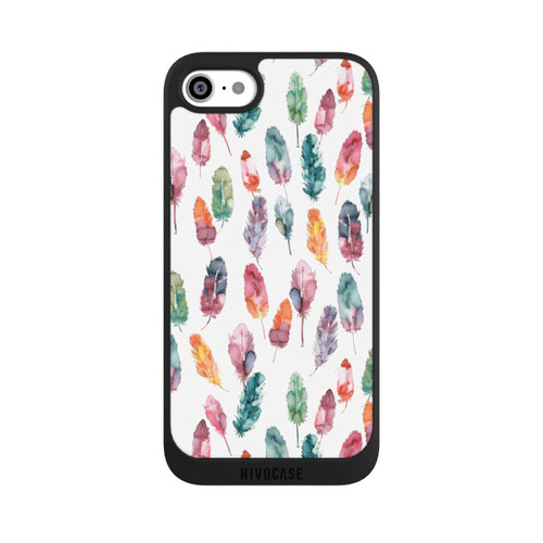 Apple iPhone SE (2022) NIVOpure Aquarellfedern Boho