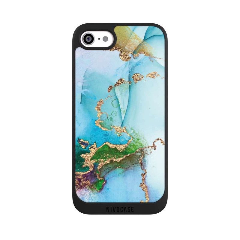 iPhone SE 2022 NIVOpure Colourful Marble Glitterlook