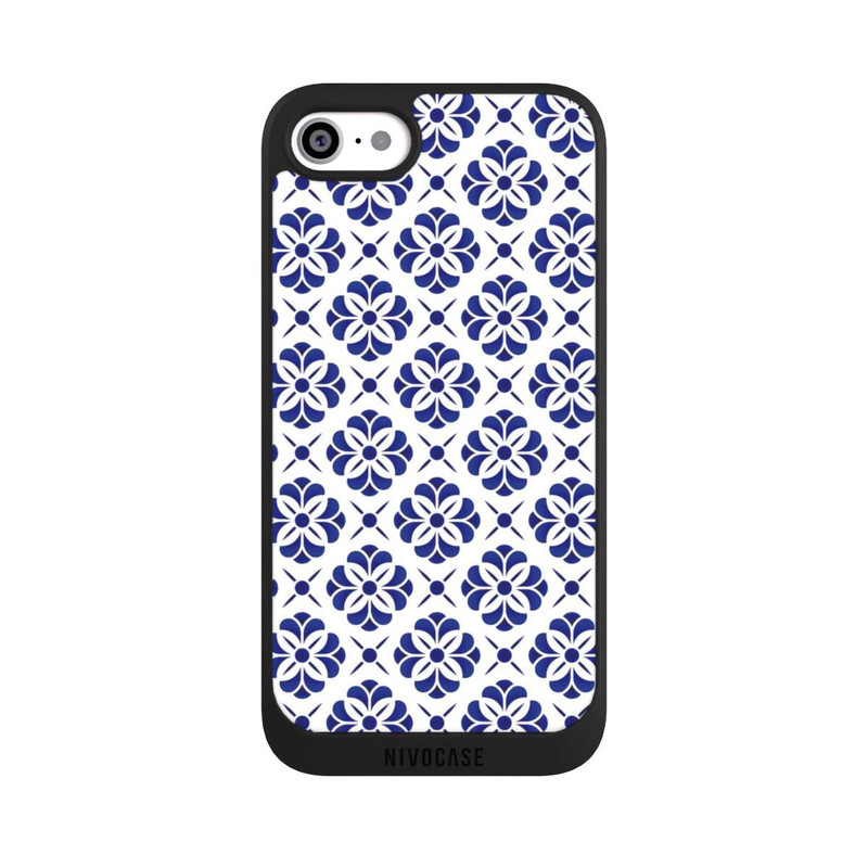 iPhone SE 2022 NIVOpure Delft Blue pattern