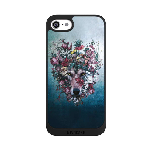 Apple iPhone SE (2022) NIVOpure Blumen - Wolf