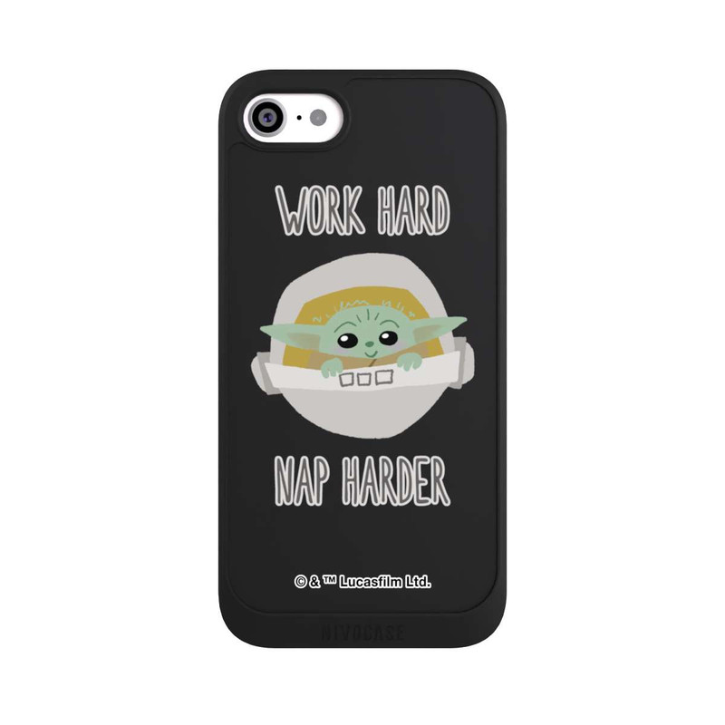 iPhone SE 2022 NIVOpure The Child Work Hard Nap Harder Transparent