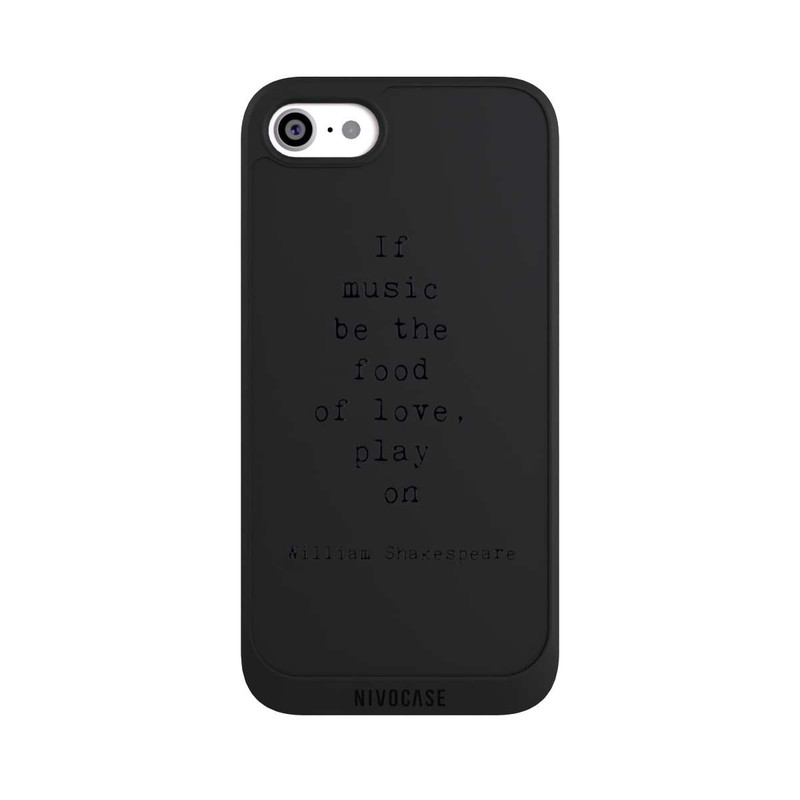 iPhone SE 2022 NIVOpure Shakespeare Music Food Transparent