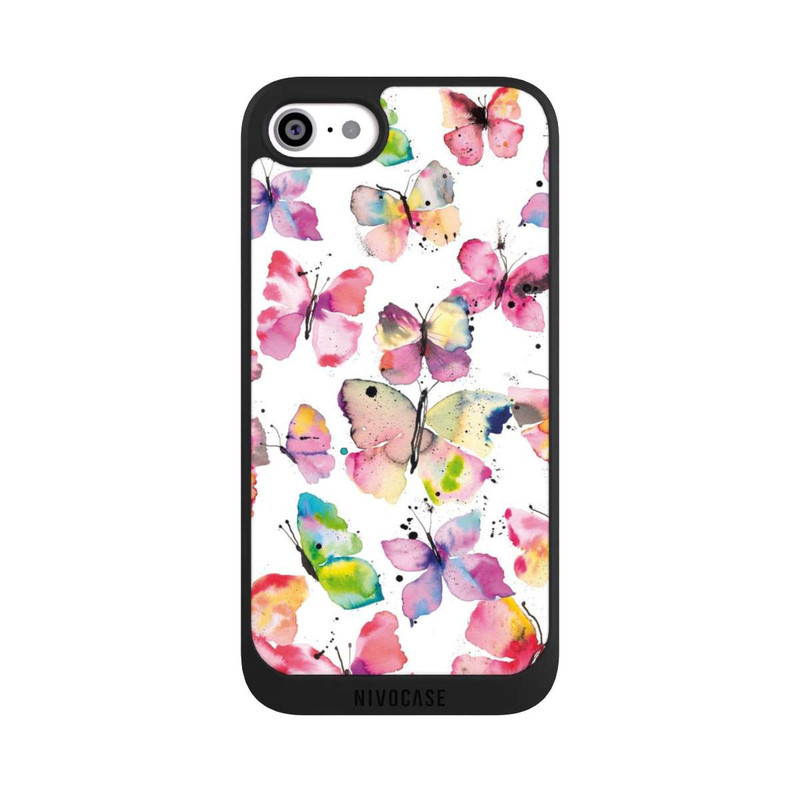 iPhone SE 2022 NIVOpure Watercolor Spring Butterflies