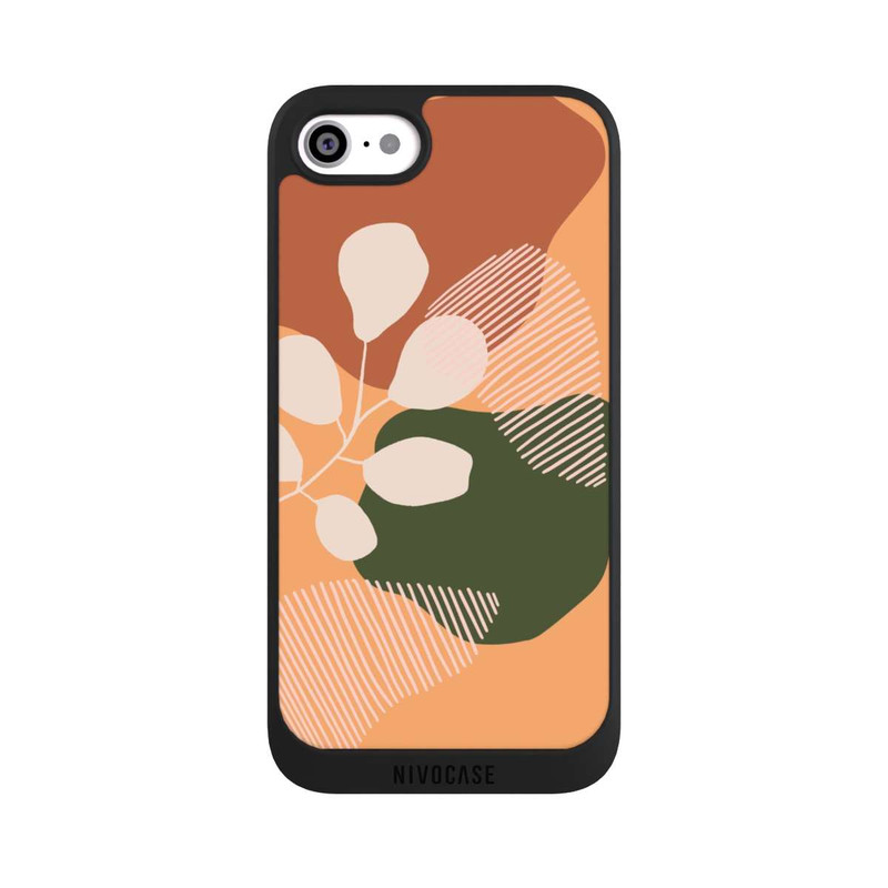 iPhone SE 2022 NIVOpure Abstract Botanical Pattern 4