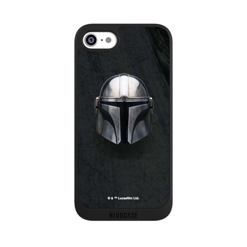 Apple iPhone SE (2022) NIVOpure Schwarzer Mandalorianer Helm