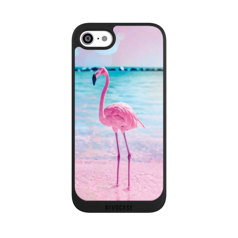 iPhone SE 2022 NIVOpure Fantaisie Flamant Rose