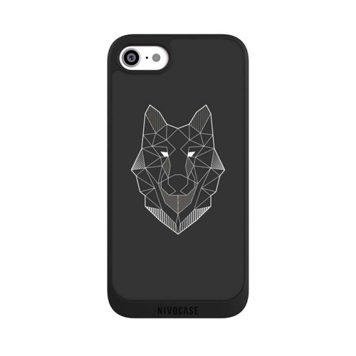 Apple iPhone SE (2022) NIVOpure Wolf Polygon