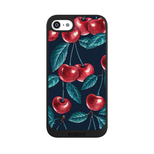 Apple iPhone SE (2022) NIVOpure Cherries Dark Pattern