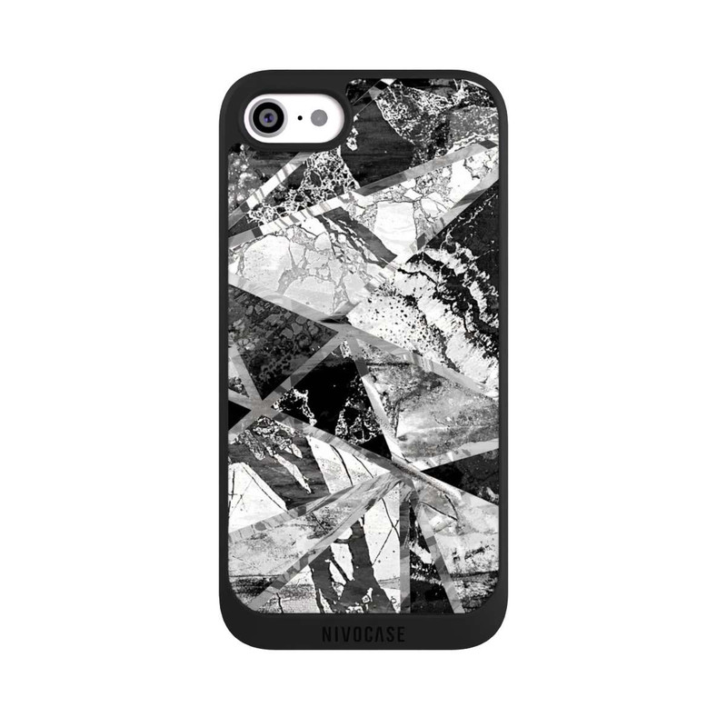 iPhone SE 2022 NIVOpure Monochrome Marble Tiles