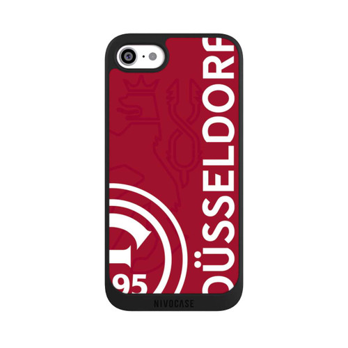 Apple iPhone SE (2022) NIVOpure Fortuna Düsseldorf-Trikotdesign Rot