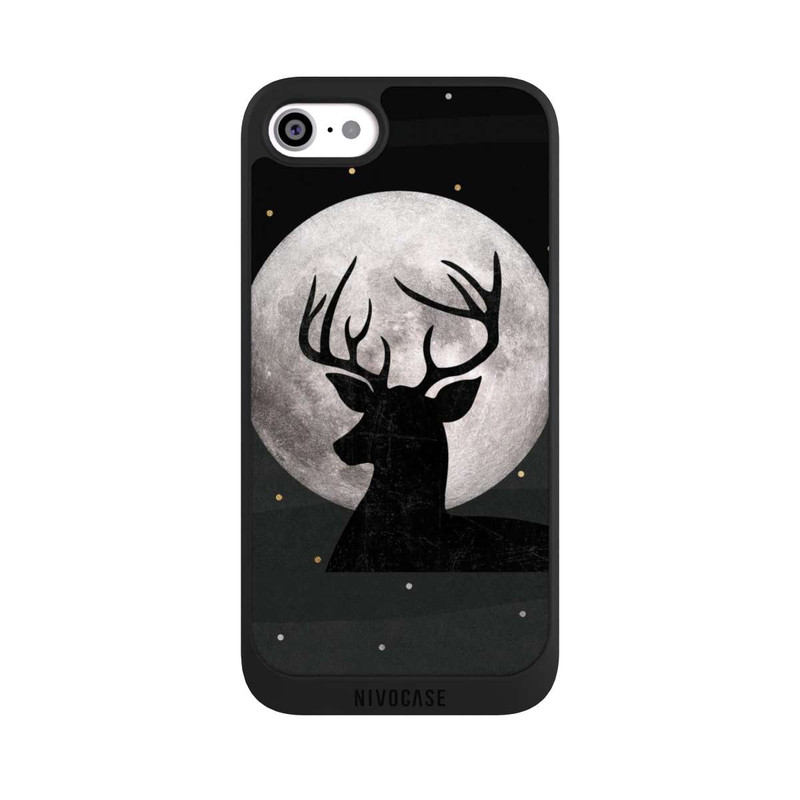 iPhone SE 2022 NIVOpure Deer & Moon Silver