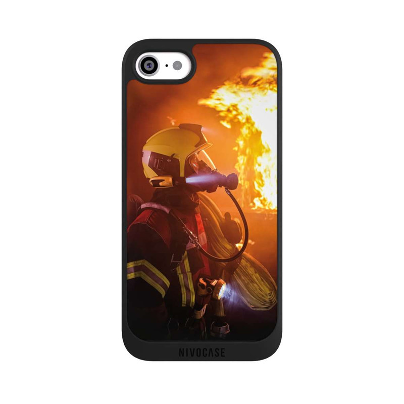 iPhone SE 2022 NIVOpure Firefighter Looking Up Explosion