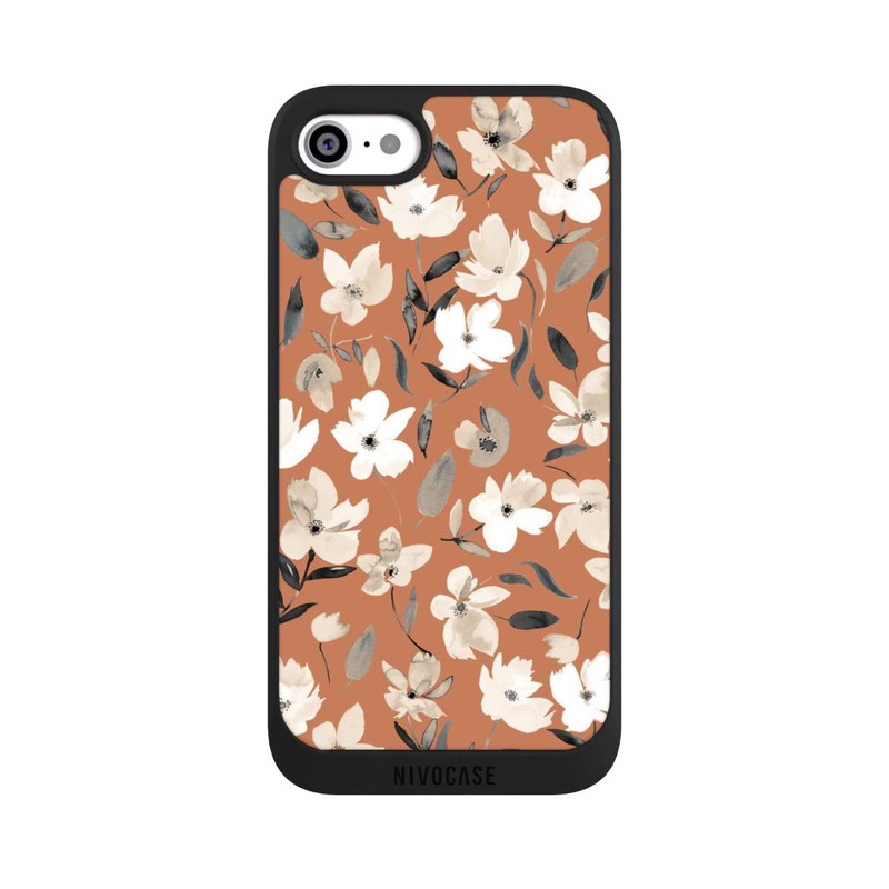 iPhone SE 2022 NIVOpure Frische Herbstblumen Kupfer